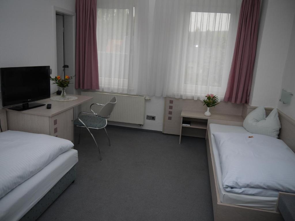 Grunaer Hof Hotel Chemnitz Kamer foto